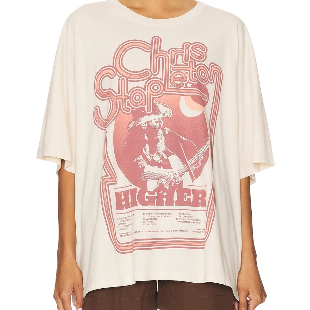 Chris Stapleton oversized tee